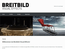 Tablet Screenshot of breitbild-vfx.com